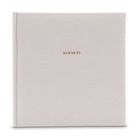 Hama Jumbo-Album Memories, 30x30 cm, 50 schwarze Seiten, Grau